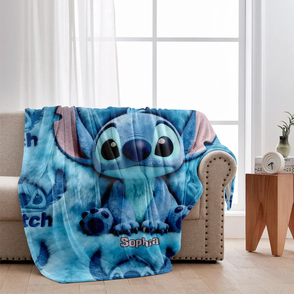 Just Loves Sti - Personalized Blanket - Gift For Kids HH01 - Image 2