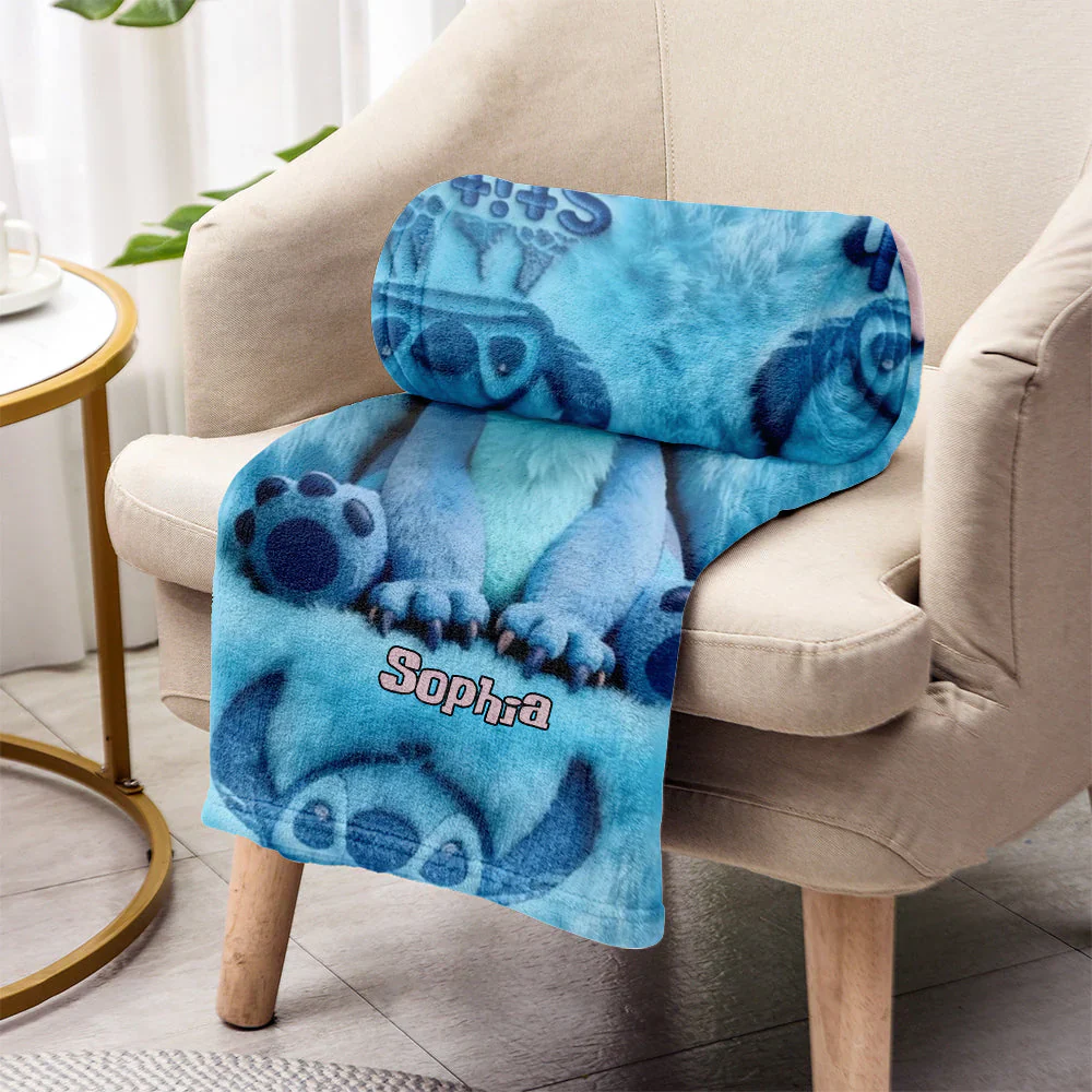 Just Loves Sti - Personalized Blanket - Gift For Kids HH01 - Image 3