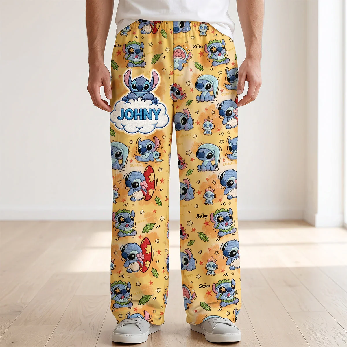 Just Loves Sti - Personalized Pajama Pants - Gift For Couple