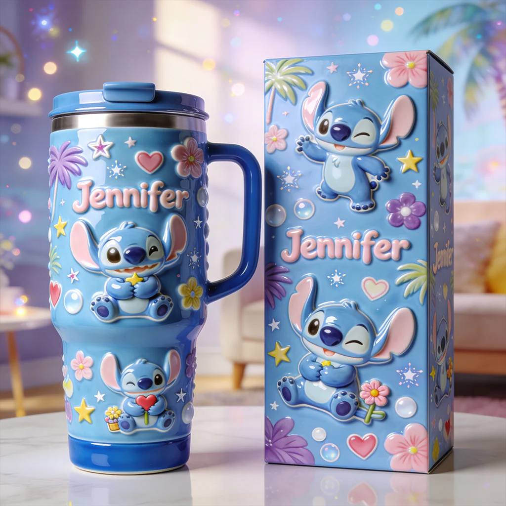 Just Loves Sti - Personalized Tumbler With Handle - Gift For Movie Fans NL122