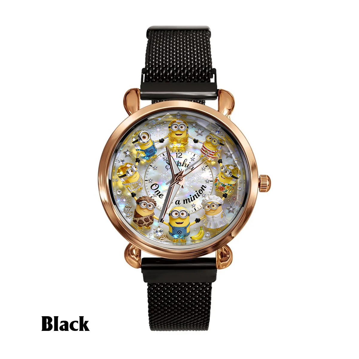Just Loves Yellow Monster - Personalized Women Hand Watch - Gift For Her, Movie Fans HH01 - Image 7