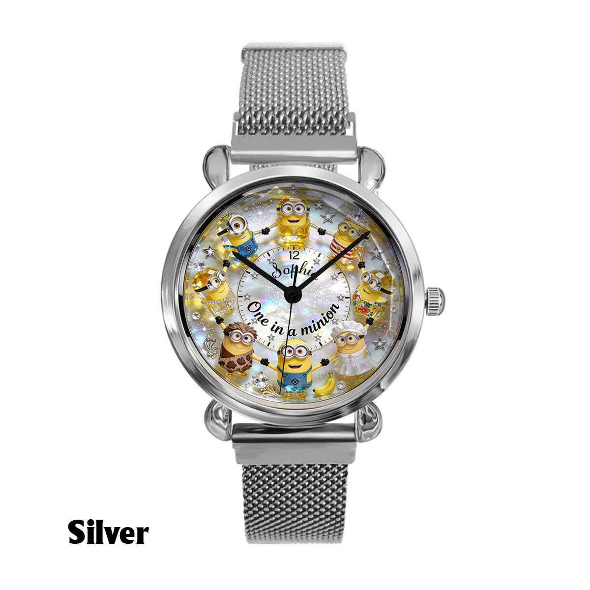 Just Loves Yellow Monster - Personalized Women Hand Watch - Gift For Her, Movie Fans HH01 - Image 8