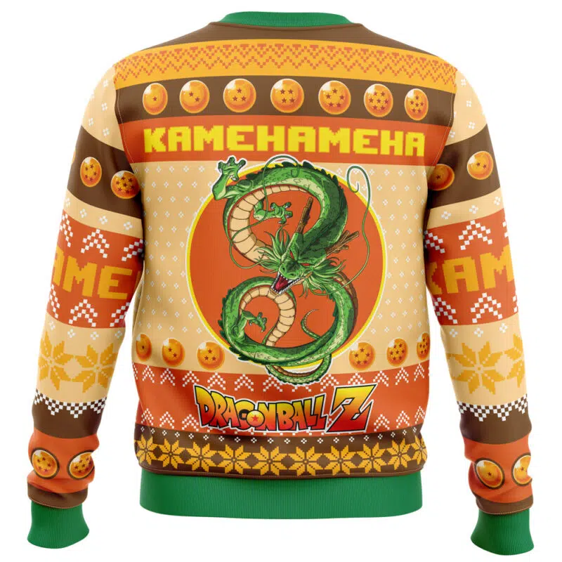 Kamehameha DrBa Family - Personalized Ugly Christmas Sweater | CL03 NL122 - Image 2