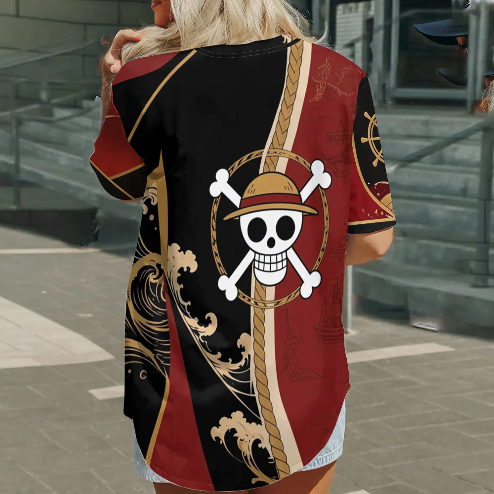 King Of Pirates - Personalized Baseball Jersey - Gift For Movie Fans - OnPi - Image 2