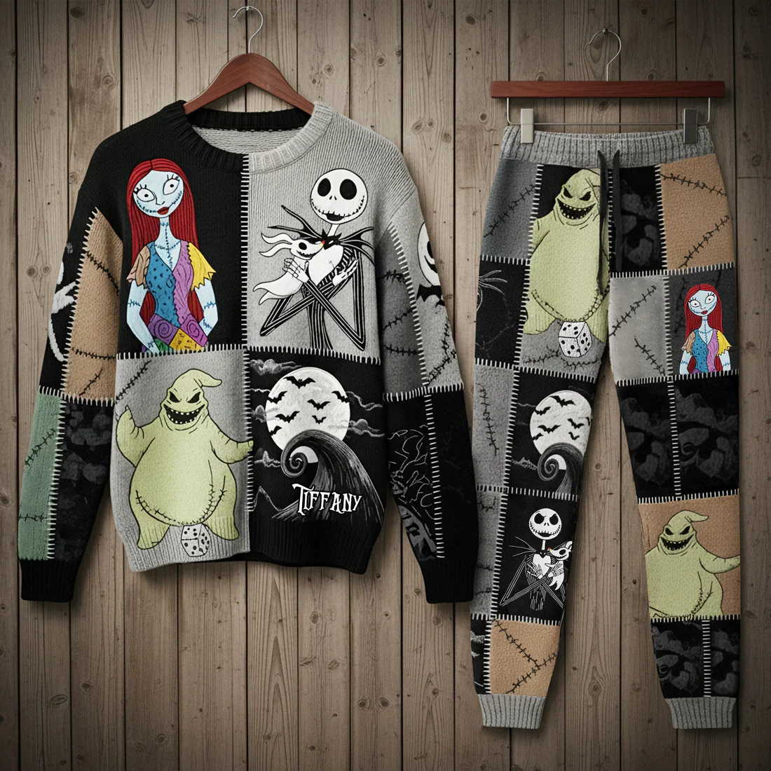 Kooky Town - Personalized Pajama Set - Gifts For Horror Lovers NL122 - Image 2