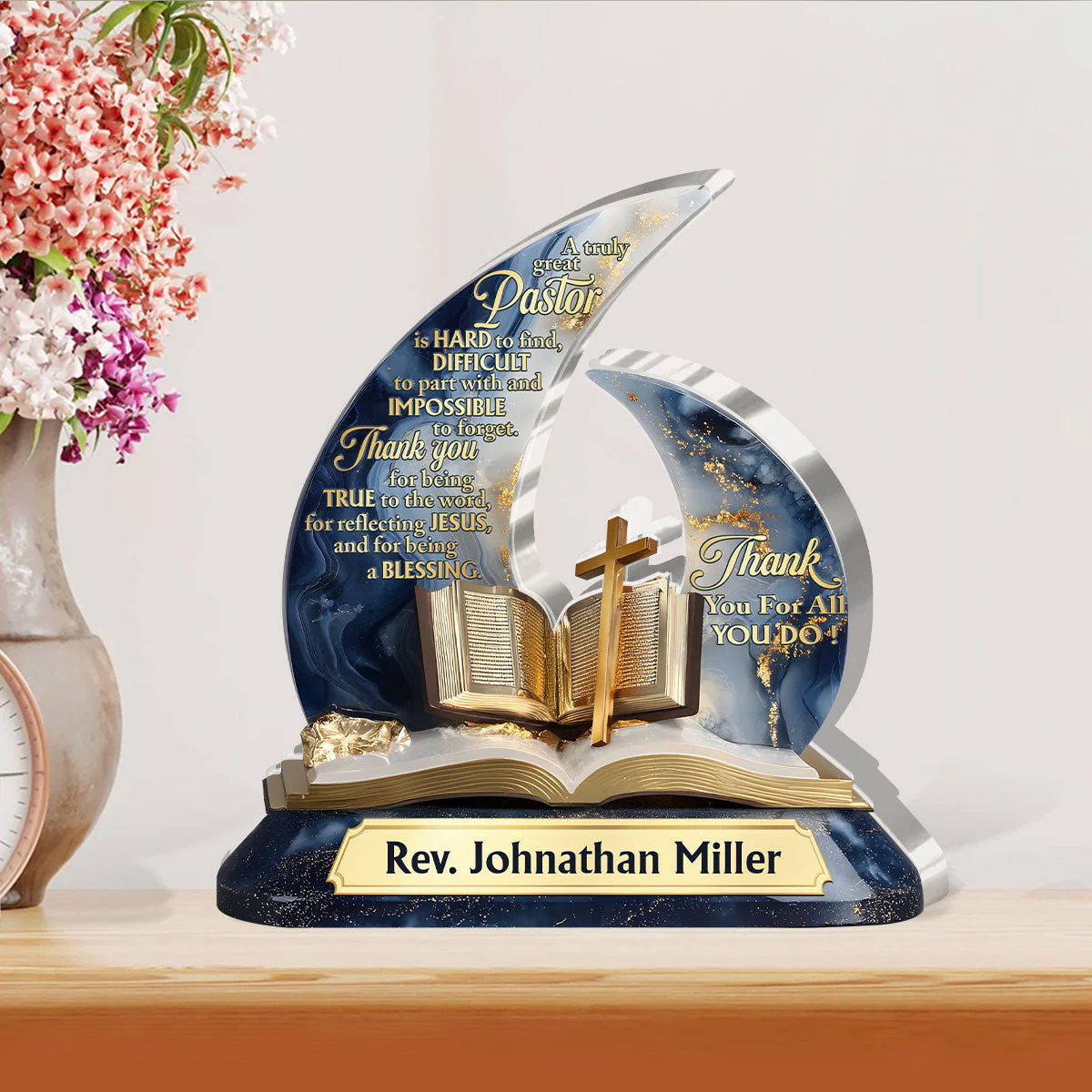 Legacy Of Faith - Personalized Acrylic Plaque TD118 - Image 2