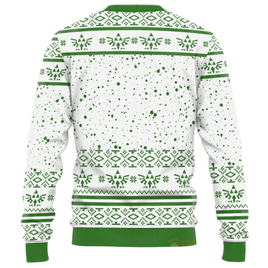 Legend Of Zelda Dangerous To Play Alone - Personalized Ugly Sweatshirt - Gift for Dad, Grandpa, HusbandCL07 NH96 - Image 3