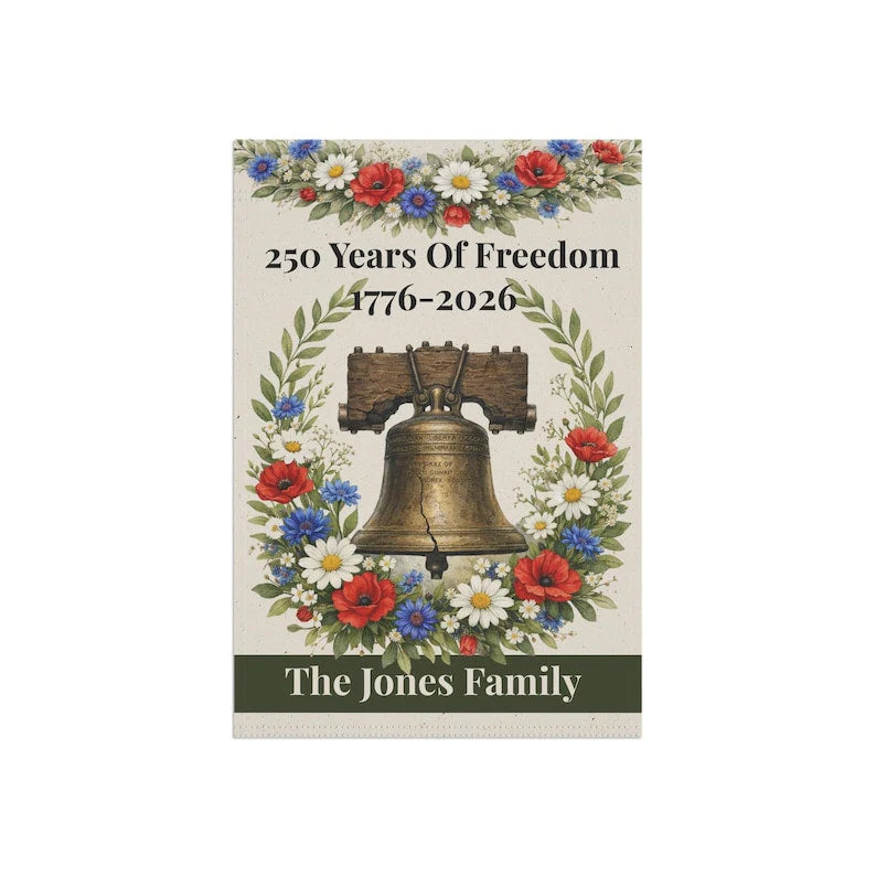 Liberty Bell 250 Years of Freedom Flag - Gift For Patriotic, Veterans | HN02 - Image 3