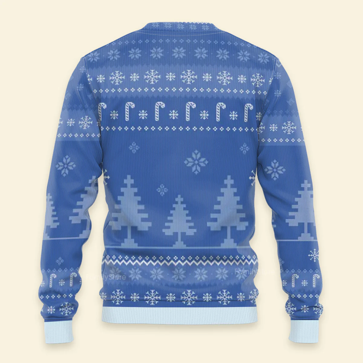 Lights Fill The Streets Spreading So Much Cheer - Gift For Family - Personalized Ugly Sweater - CL35 NA94 - Image 4