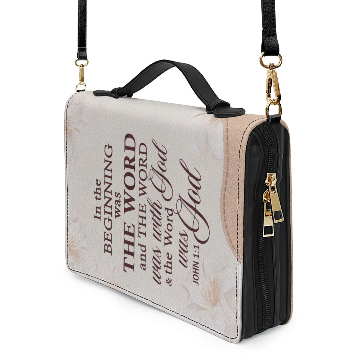 Lily In The Beginning Was The Word - Awesome Personalized Bible Covers - AT4081409 - Image 5