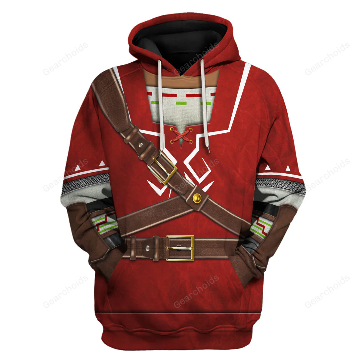 Link Goron Tunic Attire Hoodie Sweatshirt Sweatpants ZDHS47 - Image 2