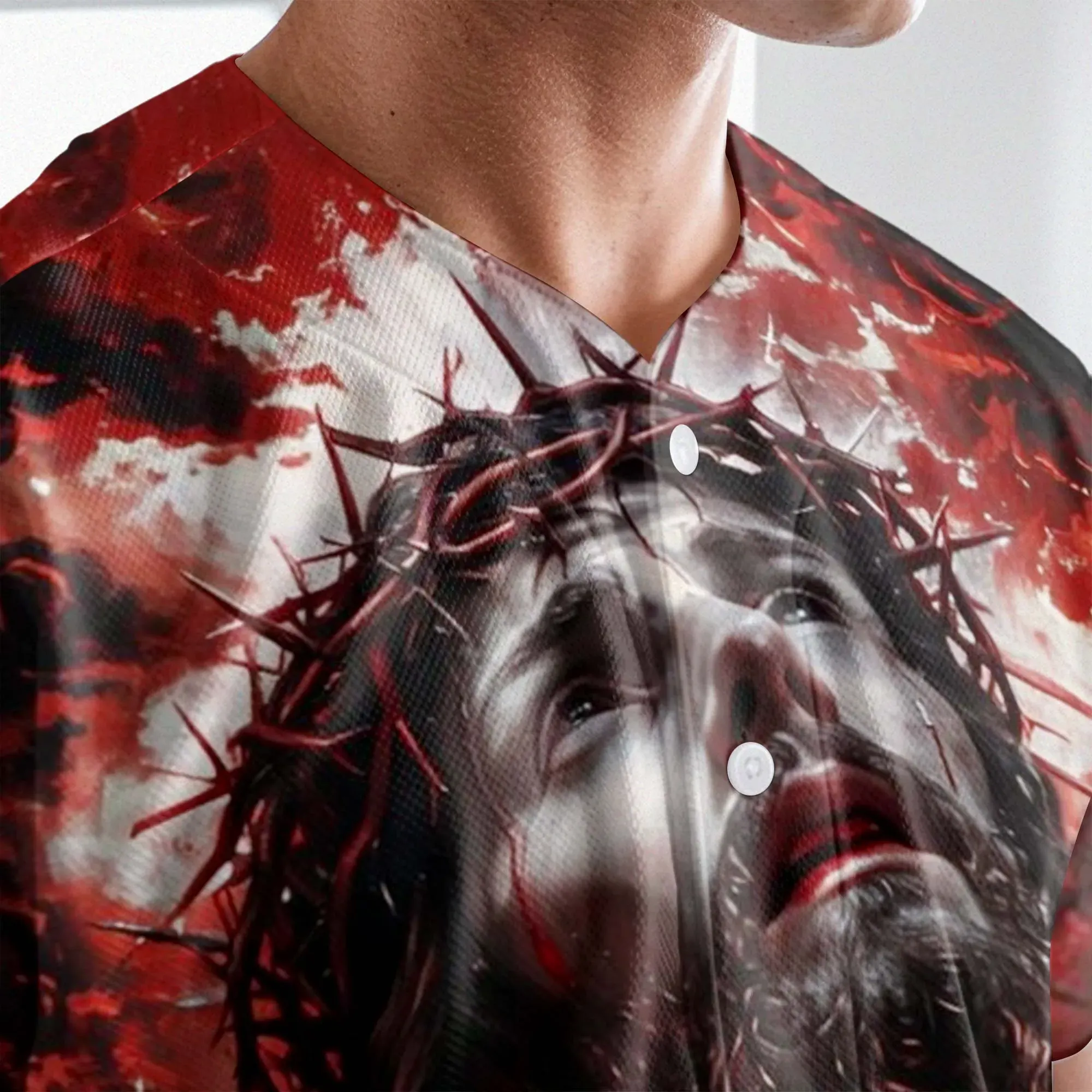 Lord Jesus Christ of Nazareth Baseball Jersey Bundle - Image 7