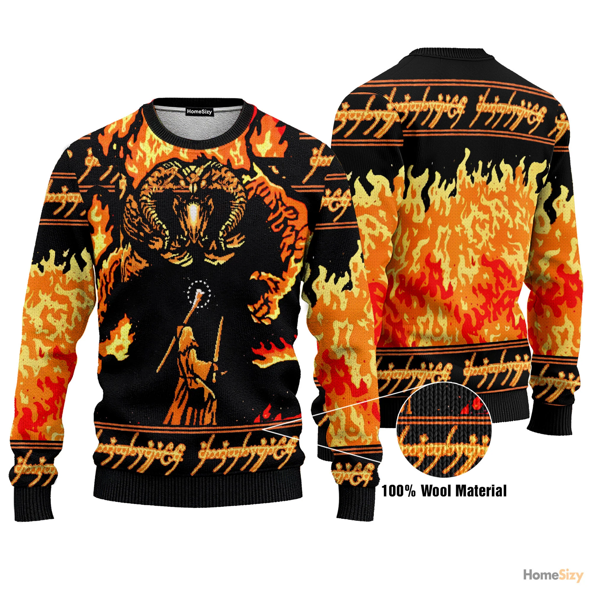 Lord Of the Rings You Shall Not Pass - Ugly Sweatshirt