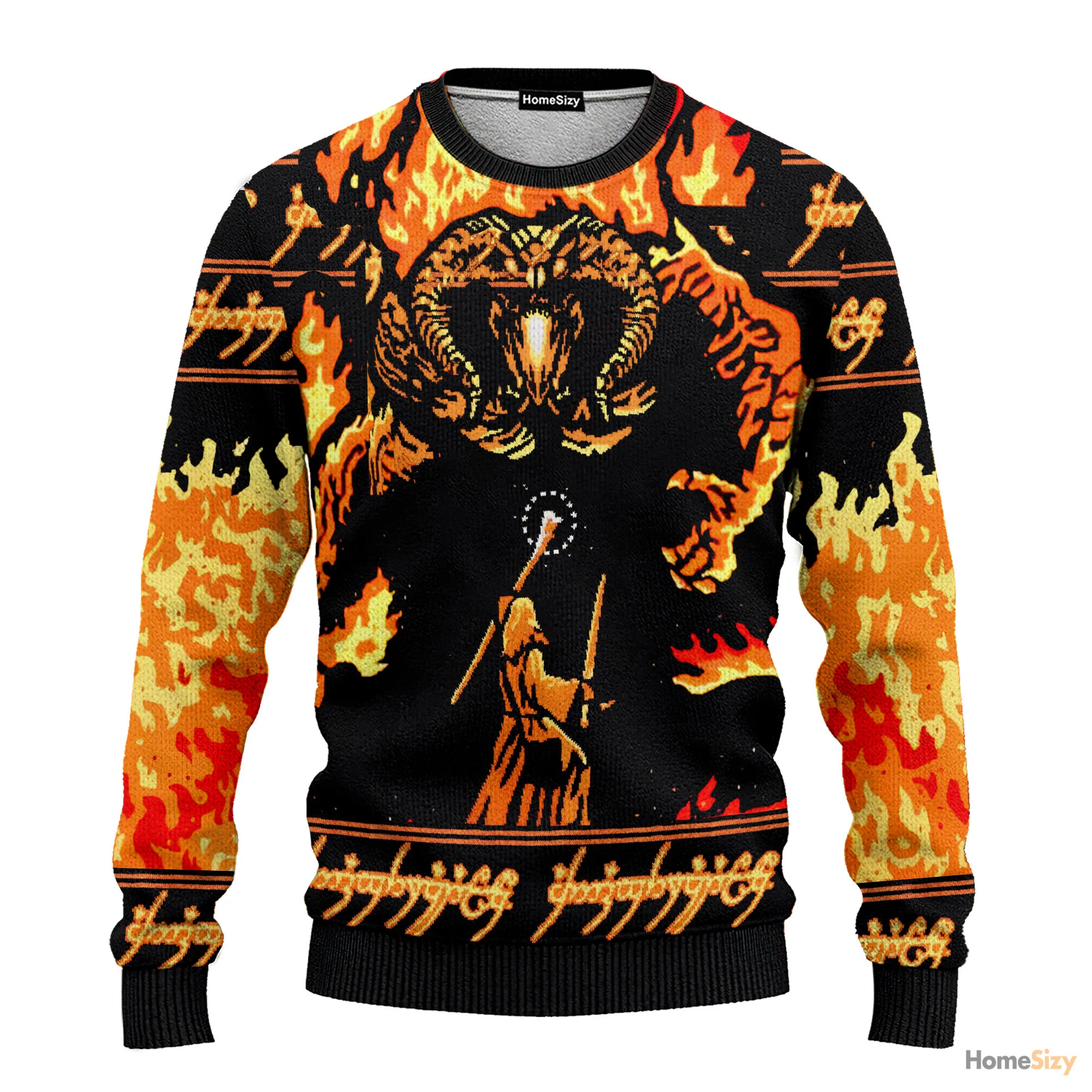 Lord Of the Rings You Shall Not Pass - Ugly Sweatshirt - Image 2
