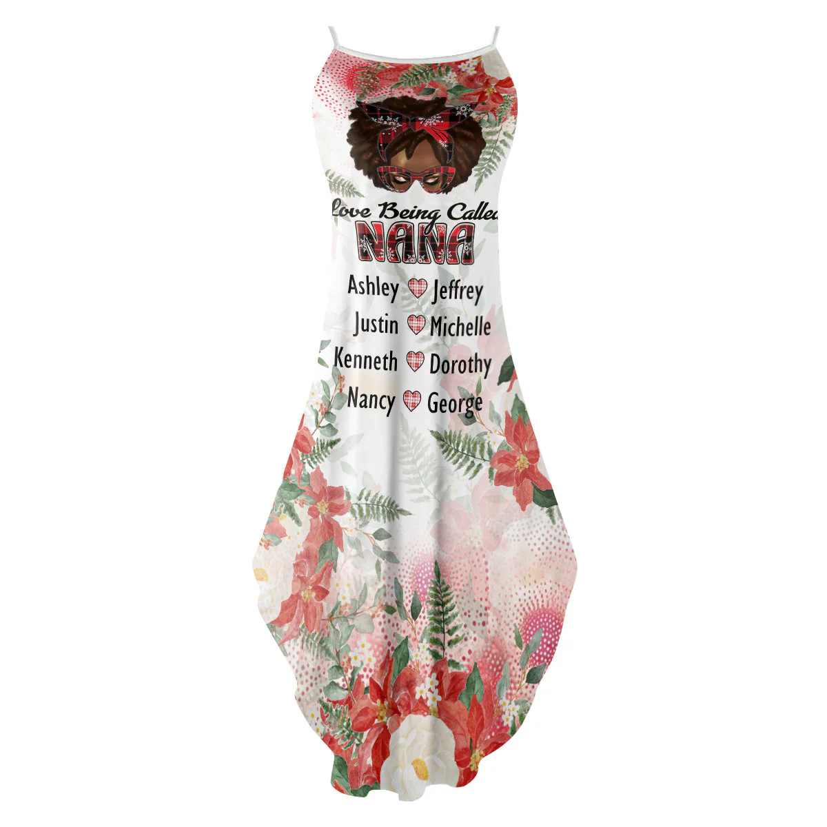 Love Being Called Grandma - Personalized Maxi Dress - Gift For Mom, Grandma HN02 - Image 2