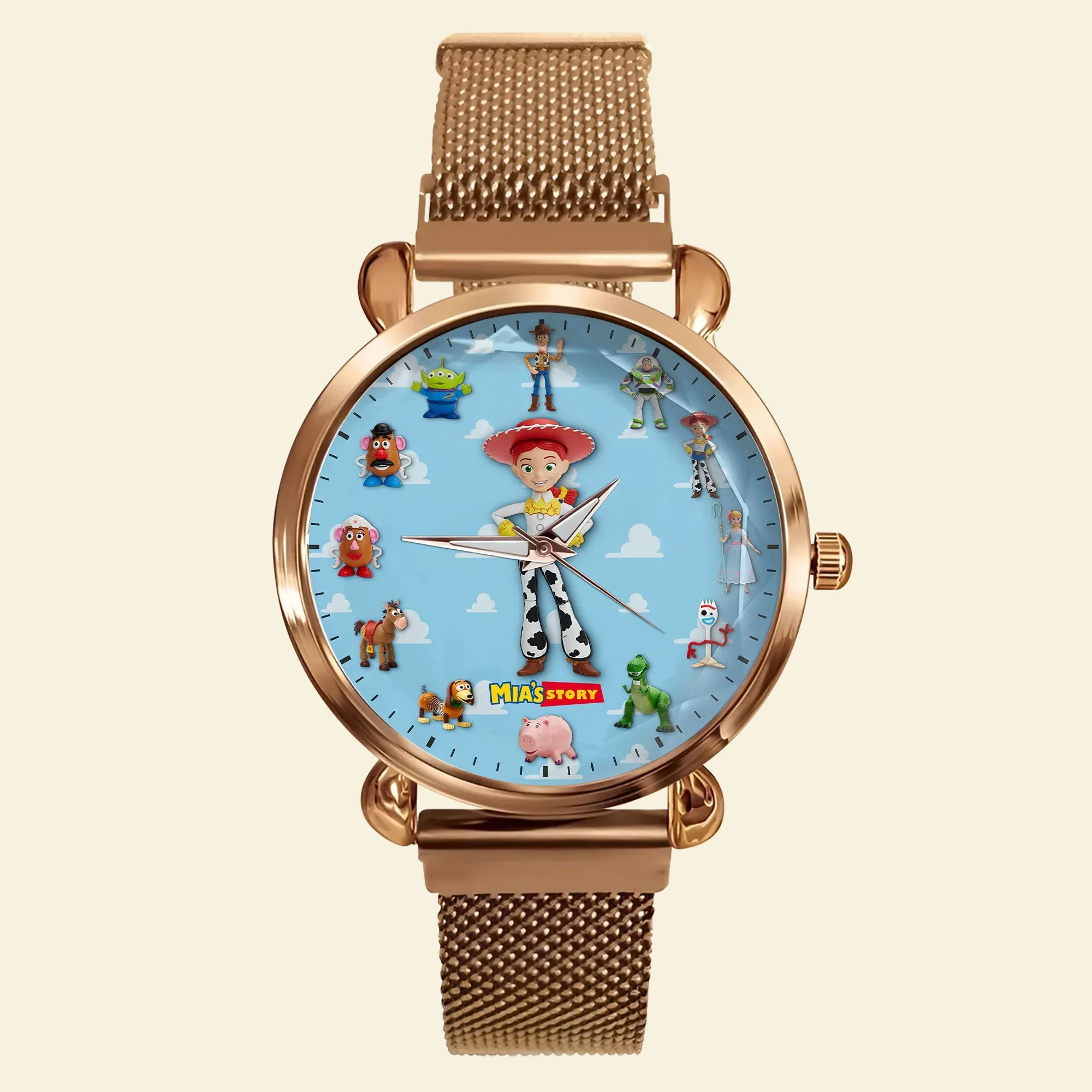 Lovely Characters In Time - Personalized Women Hand Watch - Gift For Movie Fans - DSNY - Image 2