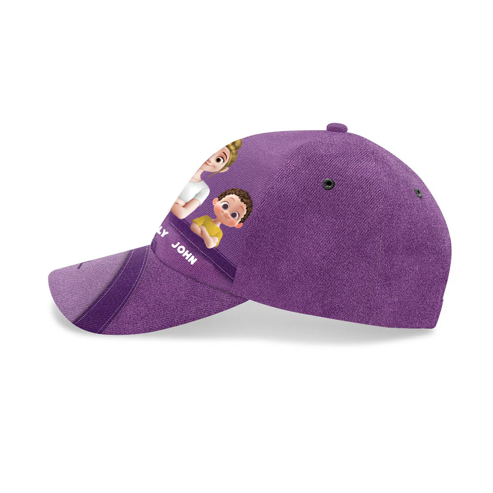 Loving Mom - Personalized Classic Cap - Gift For Mom, Wife, Grandma | GR29 HN02 - Image 3