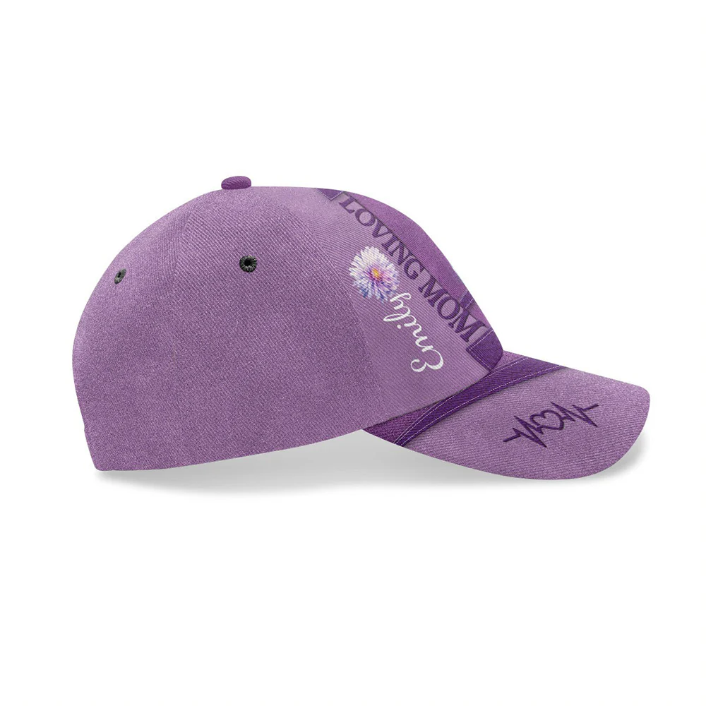 Loving Mom - Personalized Classic Cap - Gift For Mom, Wife, Grandma | GR29 HN02 - Image 4