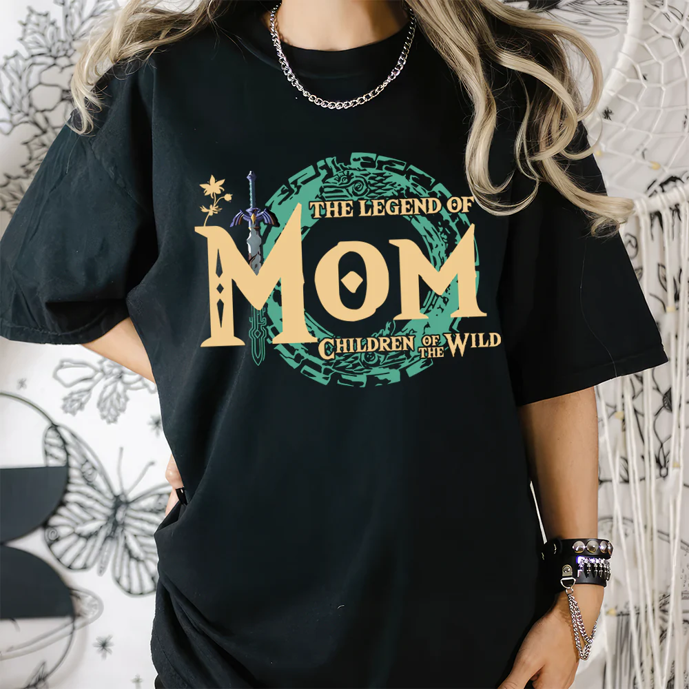LoZd The Legend Of Mom Children Of The Wild - Personalized Shirt 2 Side - Gift For Mom - Image 3