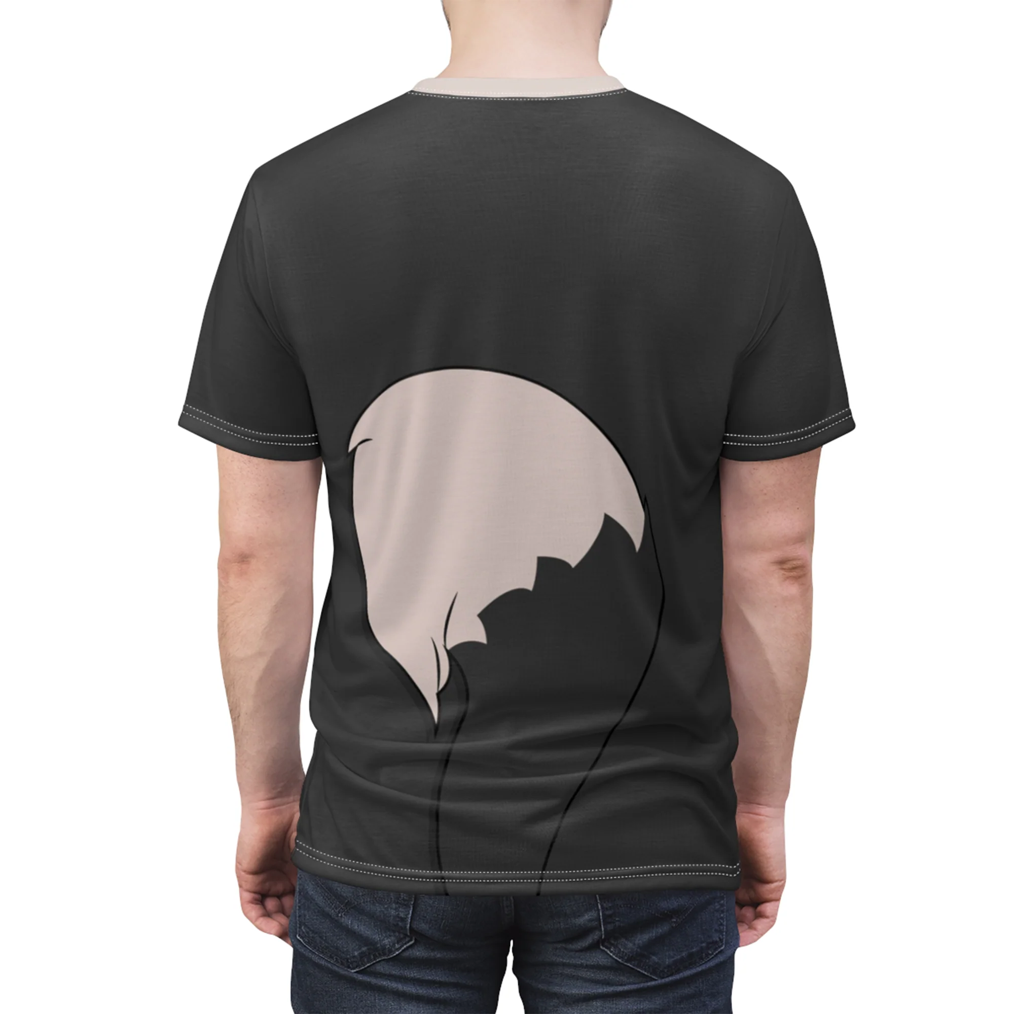 Lucifer Cat Disney Cinderella Cosplay Costume T-Shirt For Men - Image 2