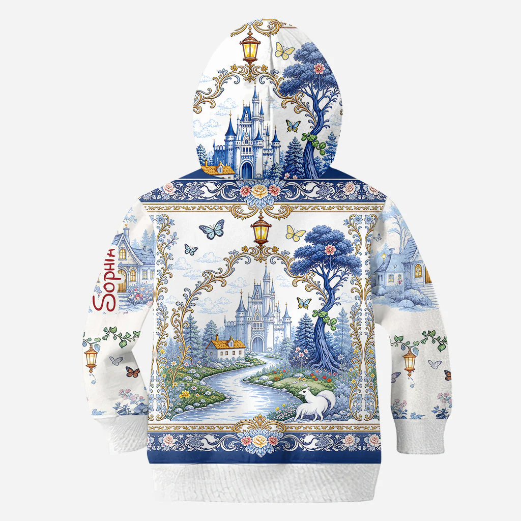 Magic Mouse And Friends - Toile De Jouy Style - Personalized Hoodie and Leggings - Gift For Her MkMo - Image 8
