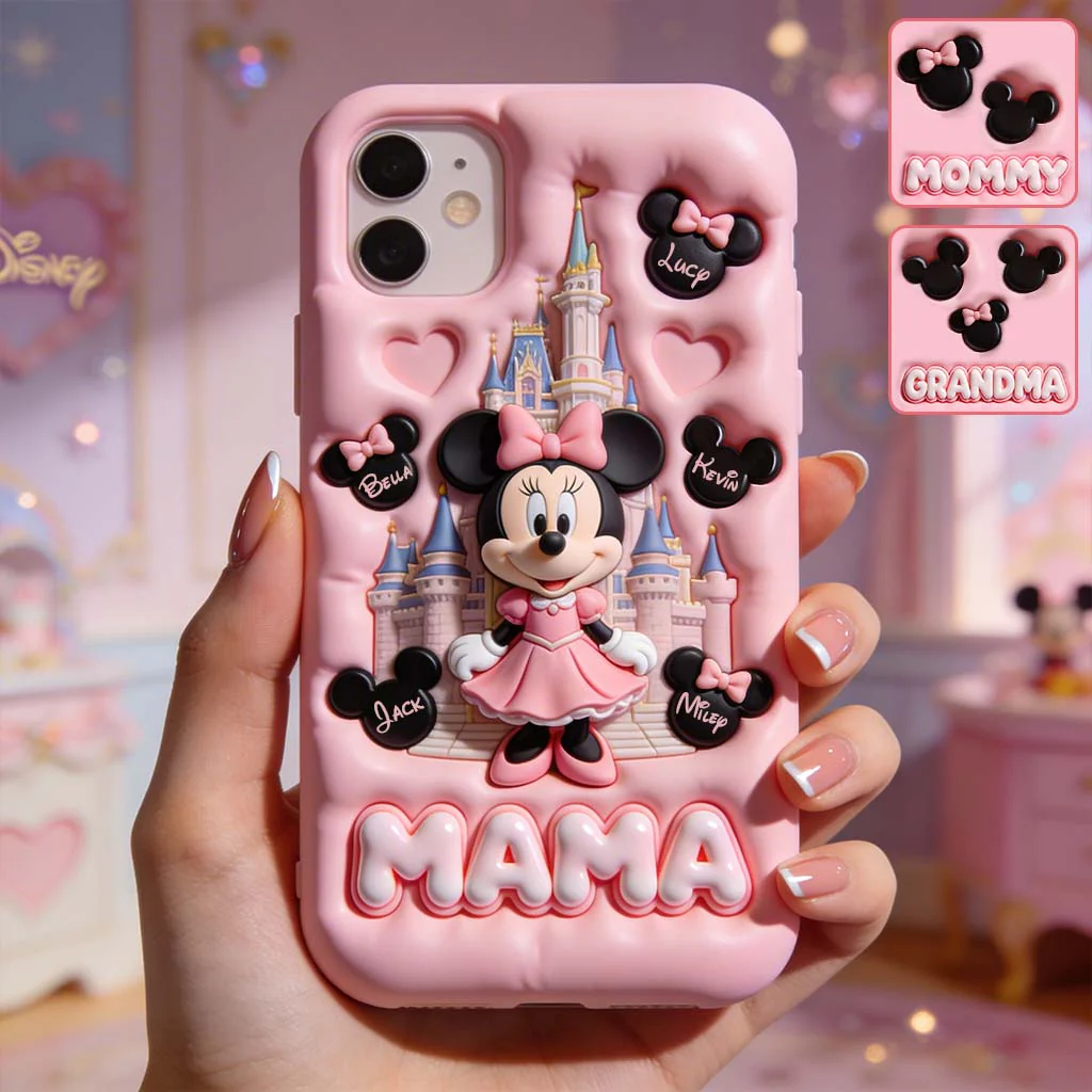 Magic Mouse Mama - Personalized Phone Case - Gift For Mom, Mother's Day, Movie Fans HH01
