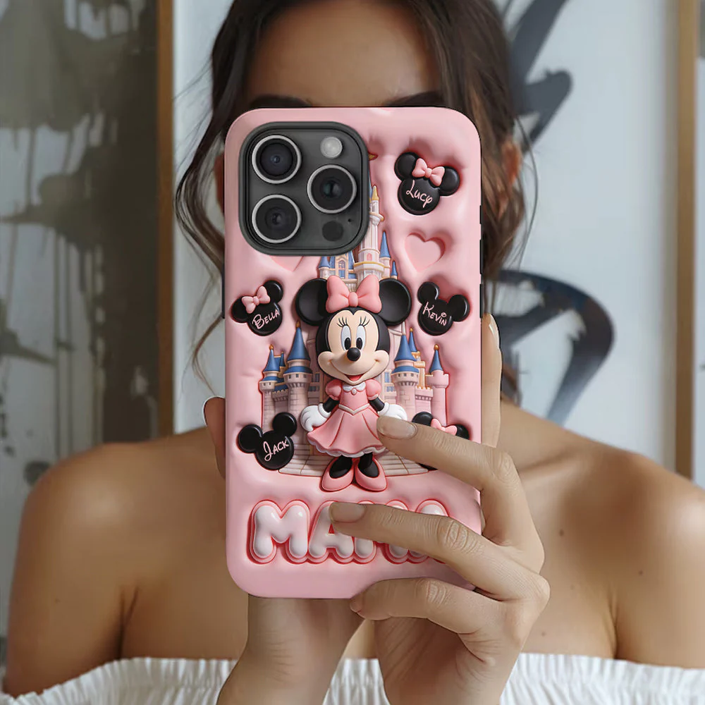 Magic Mouse Mama - Personalized Phone Case - Gift For Mom, Mother's Day, Movie Fans HH01 - Image 3