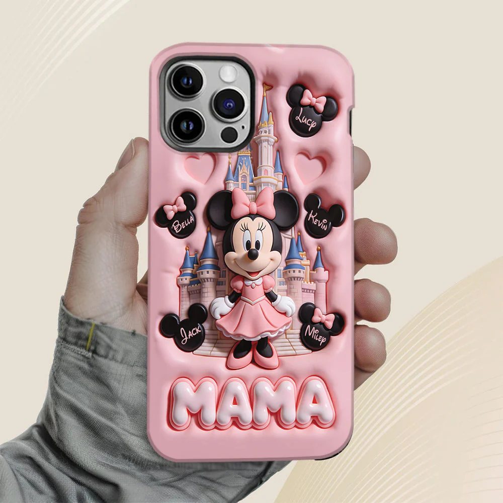 Magic Mouse Mama - Personalized Phone Case - Gift For Mom, Mother's Day, Movie Fans HH01 - Image 5