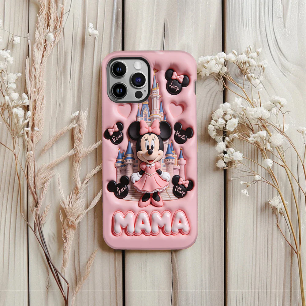 Magic Mouse Mama - Personalized Phone Case - Gift For Mom, Mother's Day, Movie Fans HH01 - Image 6