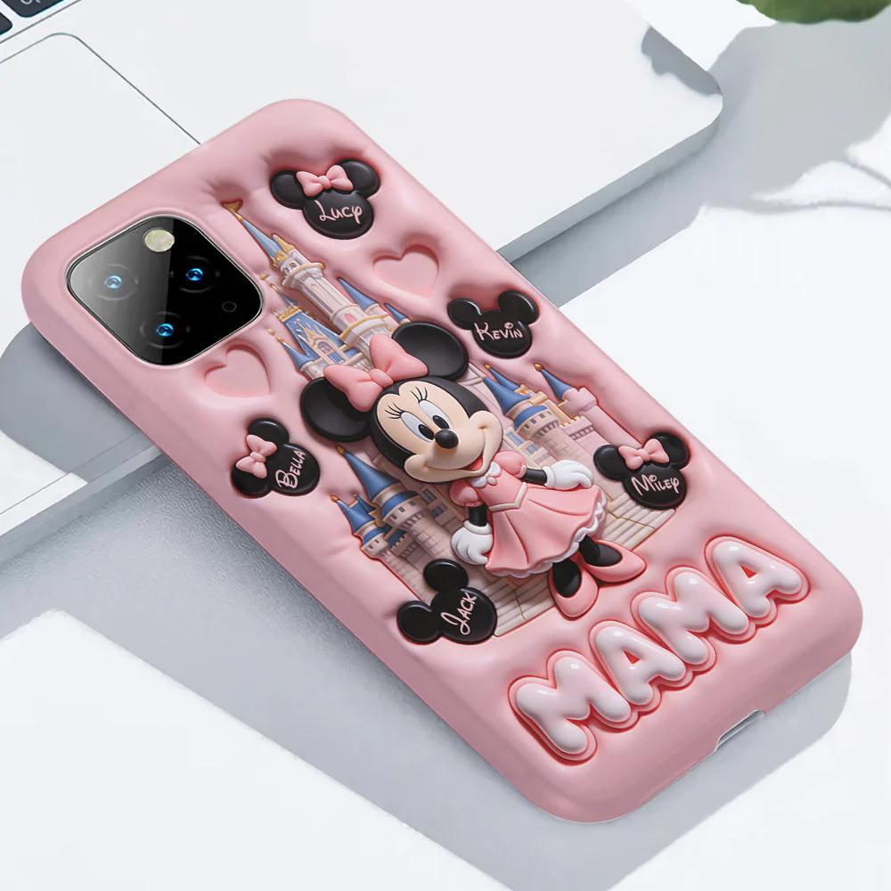 Magic Mouse Mama - Personalized Phone Case - Gift For Mom, Mother's Day, Movie Fans HH01 - Image 7
