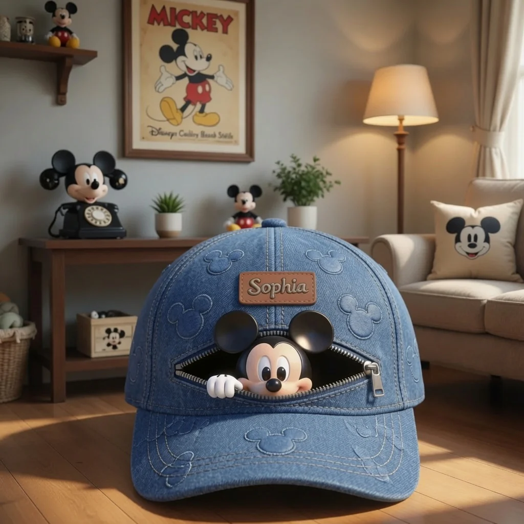 Magic Mouse Moments - Personalized Classic Cap - Gift For Movie Fans - MkMo