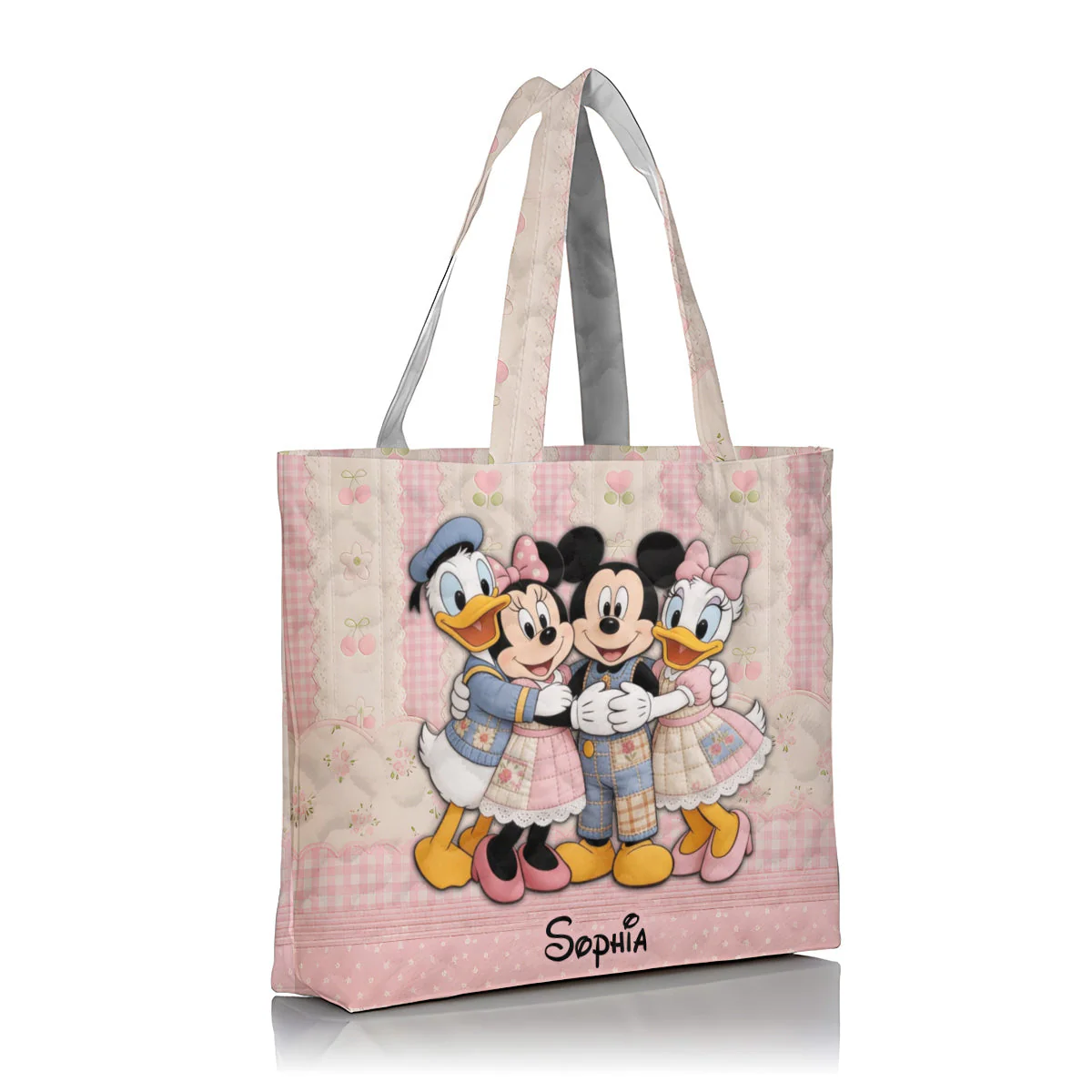 Magic Mouse With Friends - Personalized Quilted Tote Bag - Gift For Her - MkMo - Image 8