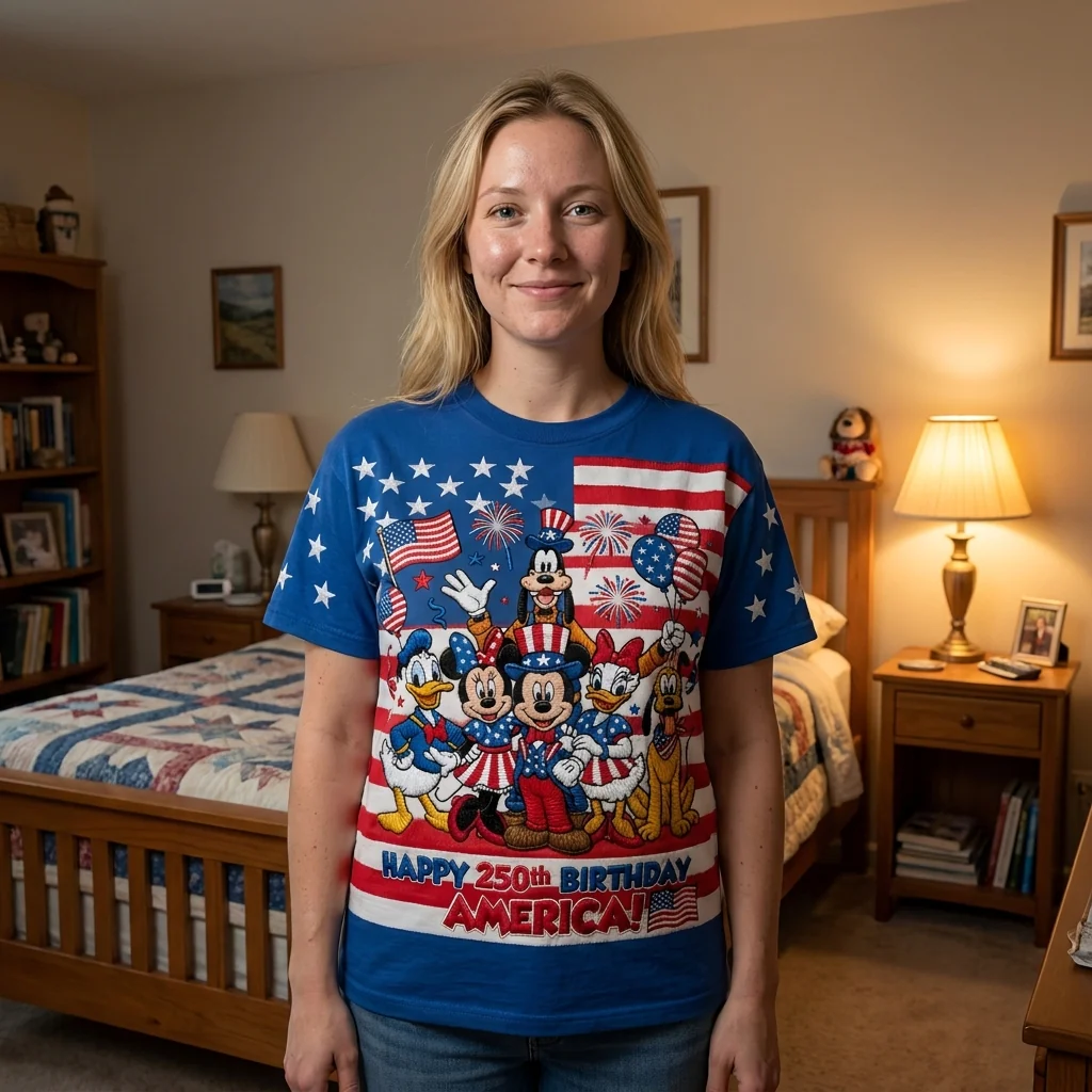 Magical Friends Happy 250th Birthday America - Personalized All Over  Shirt - Independence Gift - MkMo - Image 6