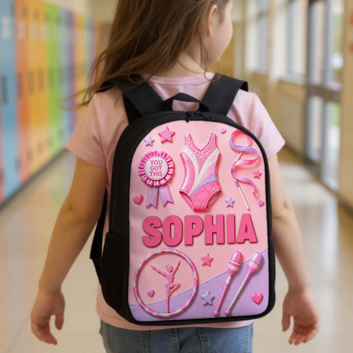 Magical Sports Soccer Baseball - Personalized Backpack, Lunch Bag, Pencil Case & Water Bottle - Back to School Gift - Image 5