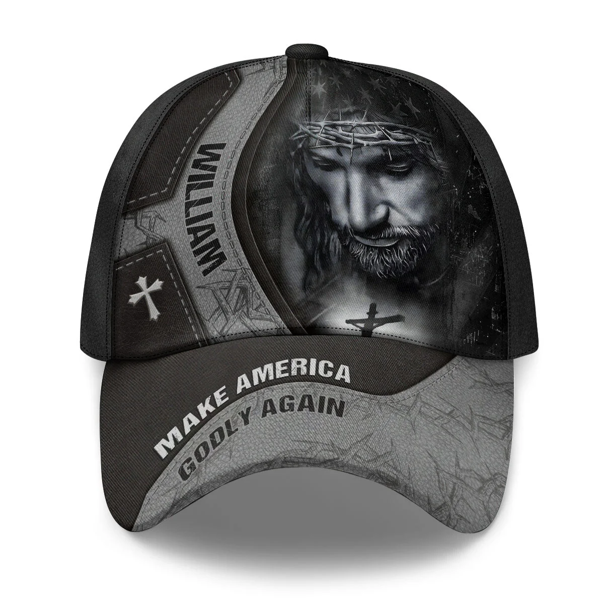 Make America Godly Again - Personalized Classic Cap - Gift for Men, Dad, Grandpa, Husband, Father's Day Gift NA94