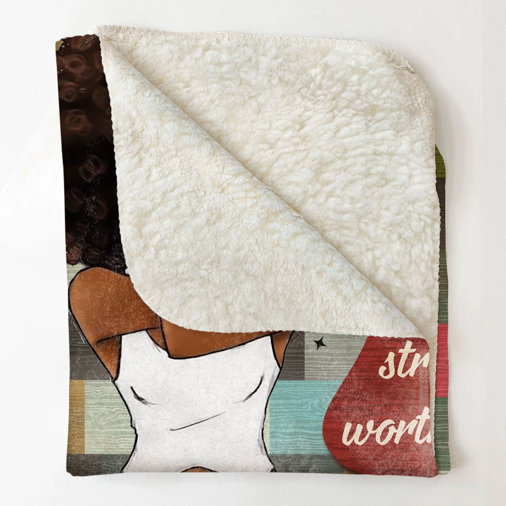 Make It Happen I Decided My Vibe - Personalized Blanket - Gift For Women | CLGOD02 HD95 - Image 4