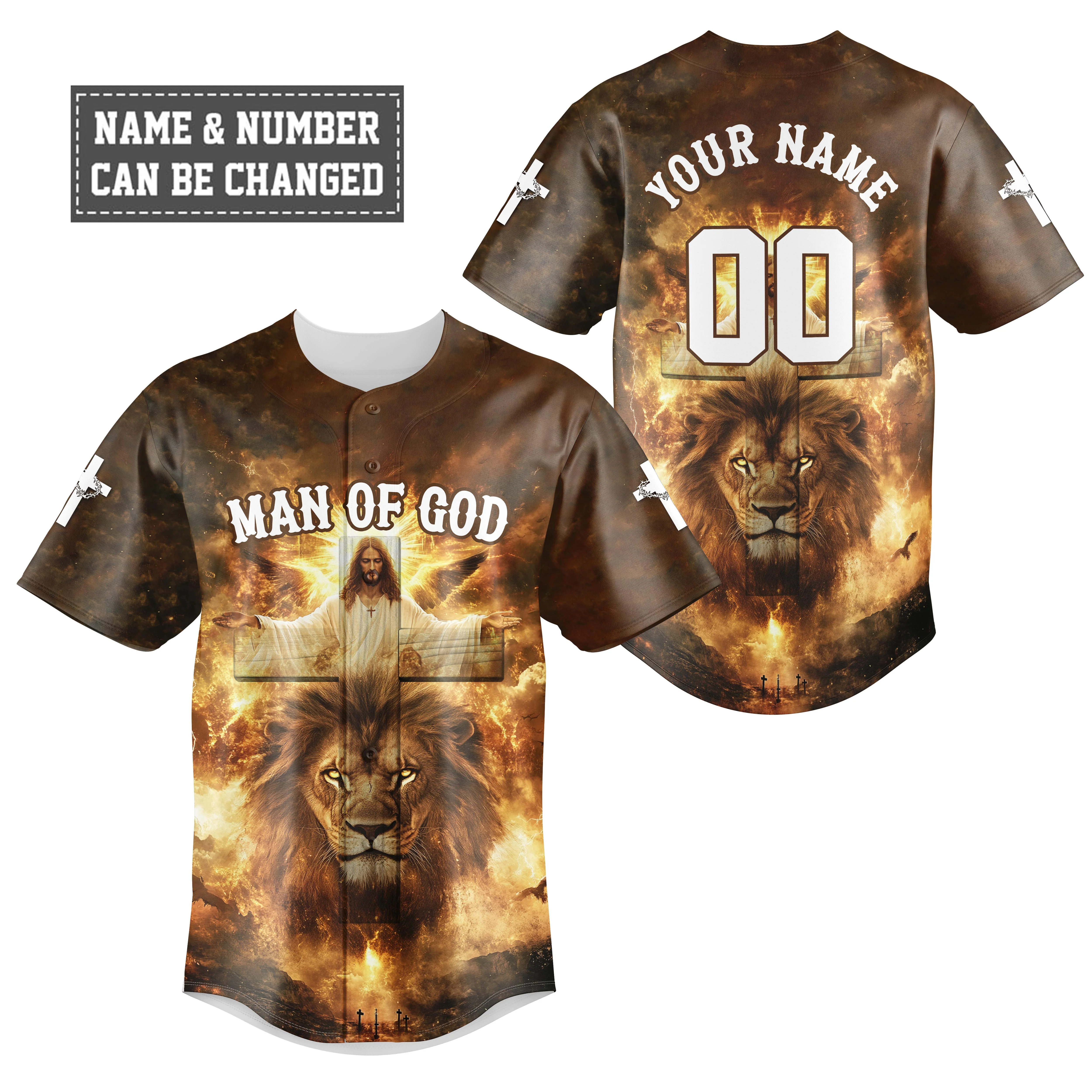 Man Of God Baseball Jersey Bundle - Image 2