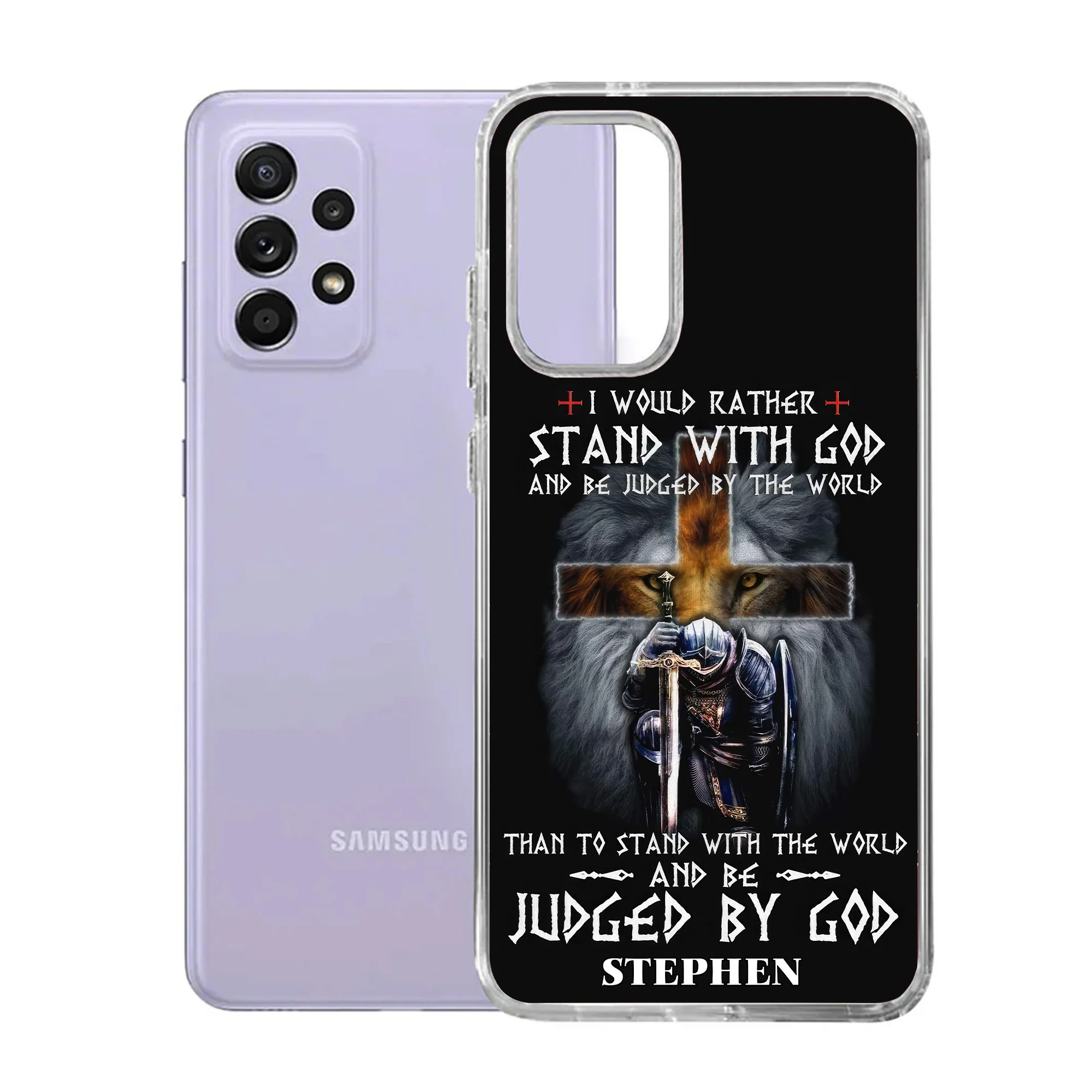 Man Of God I Would Rather Stand With God - Personalized Phone Case TD118 - Image 6