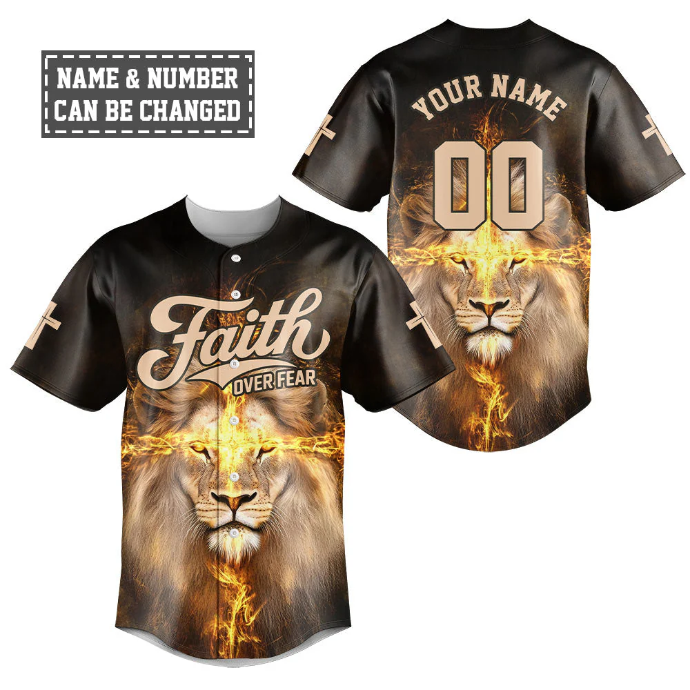 Man Of God Jesus Baseball Jersey - Christant Gift For Him