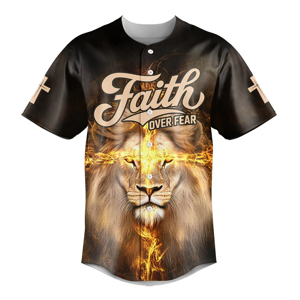 Man Of God Jesus Baseball Jersey - Christant Gift For Him - Image 2