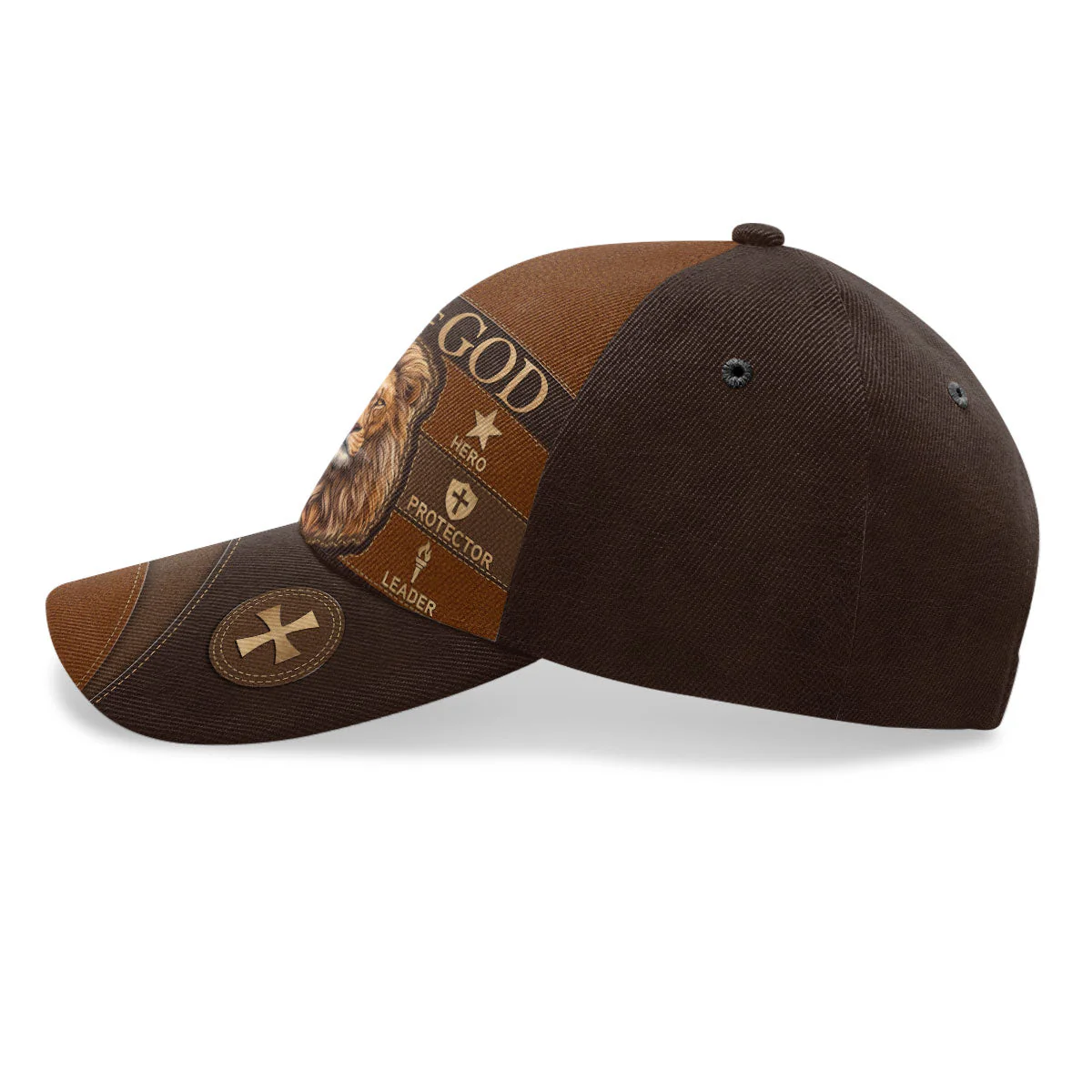 Man Of God - Personalized Classic Cap - Christian Gift For Man BA01 - Image 3