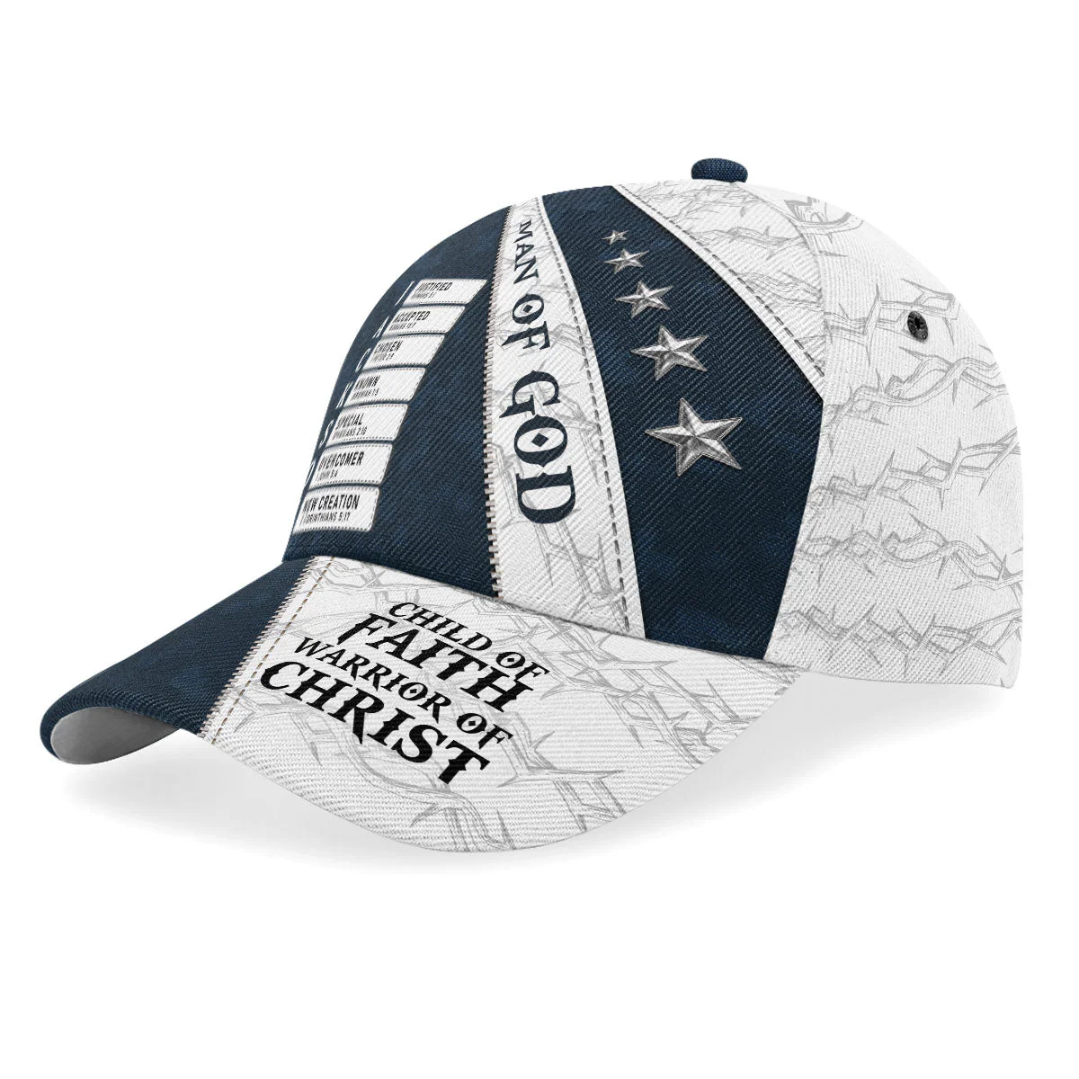 Man Of God - Personalized Classic Cap - Gift For Him HL128 - Image 2