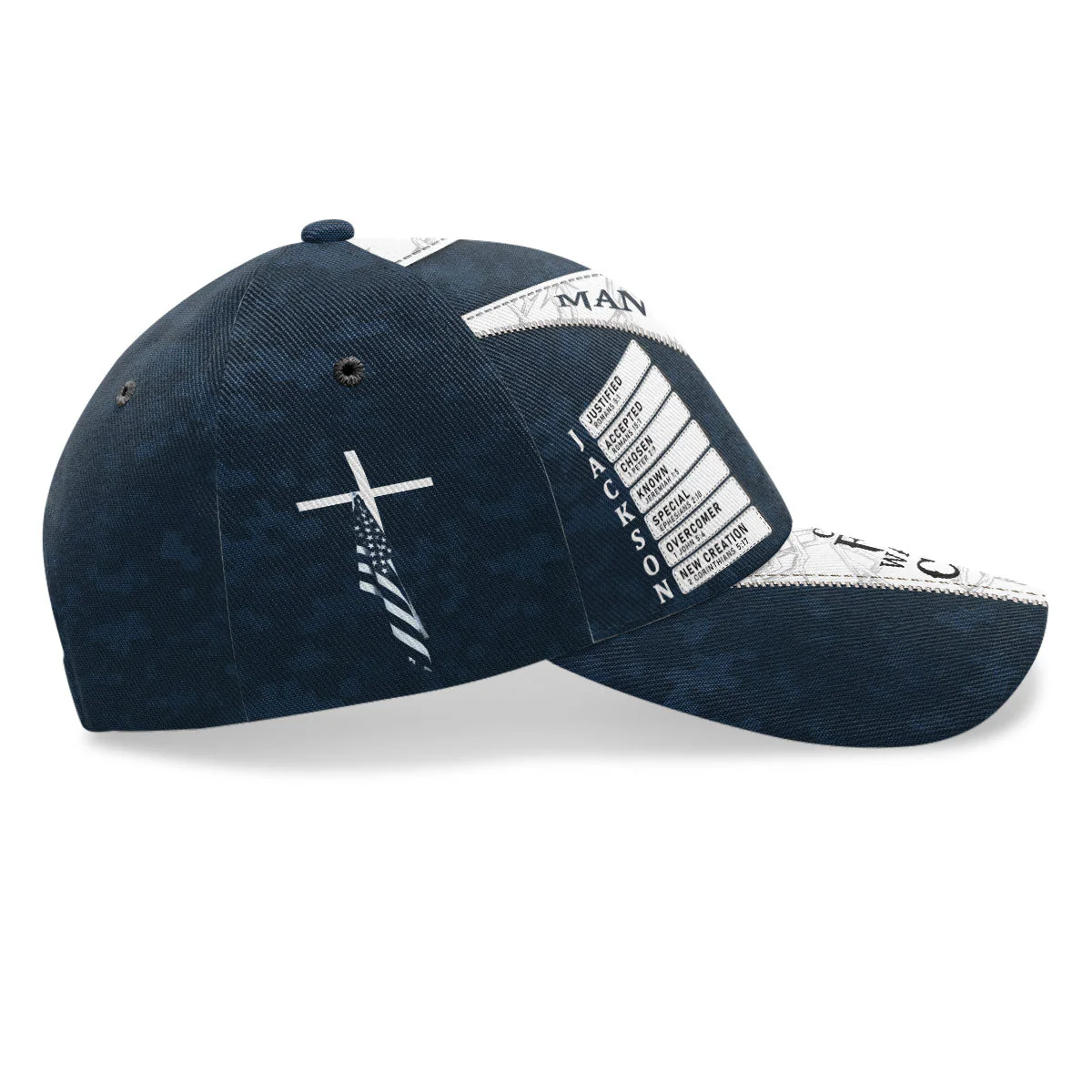 Man Of God - Personalized Classic Cap - Gift For Him HL128 - Image 4