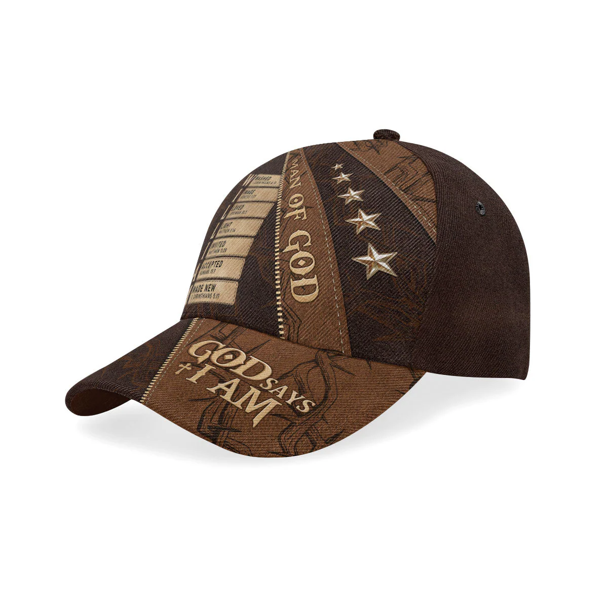 Man Of God - Personalized Classic Cap TD118 - Image 4