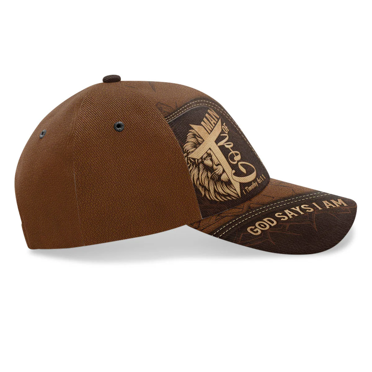 Man Of God - Personalized Classic Cap TD118 - Image 4