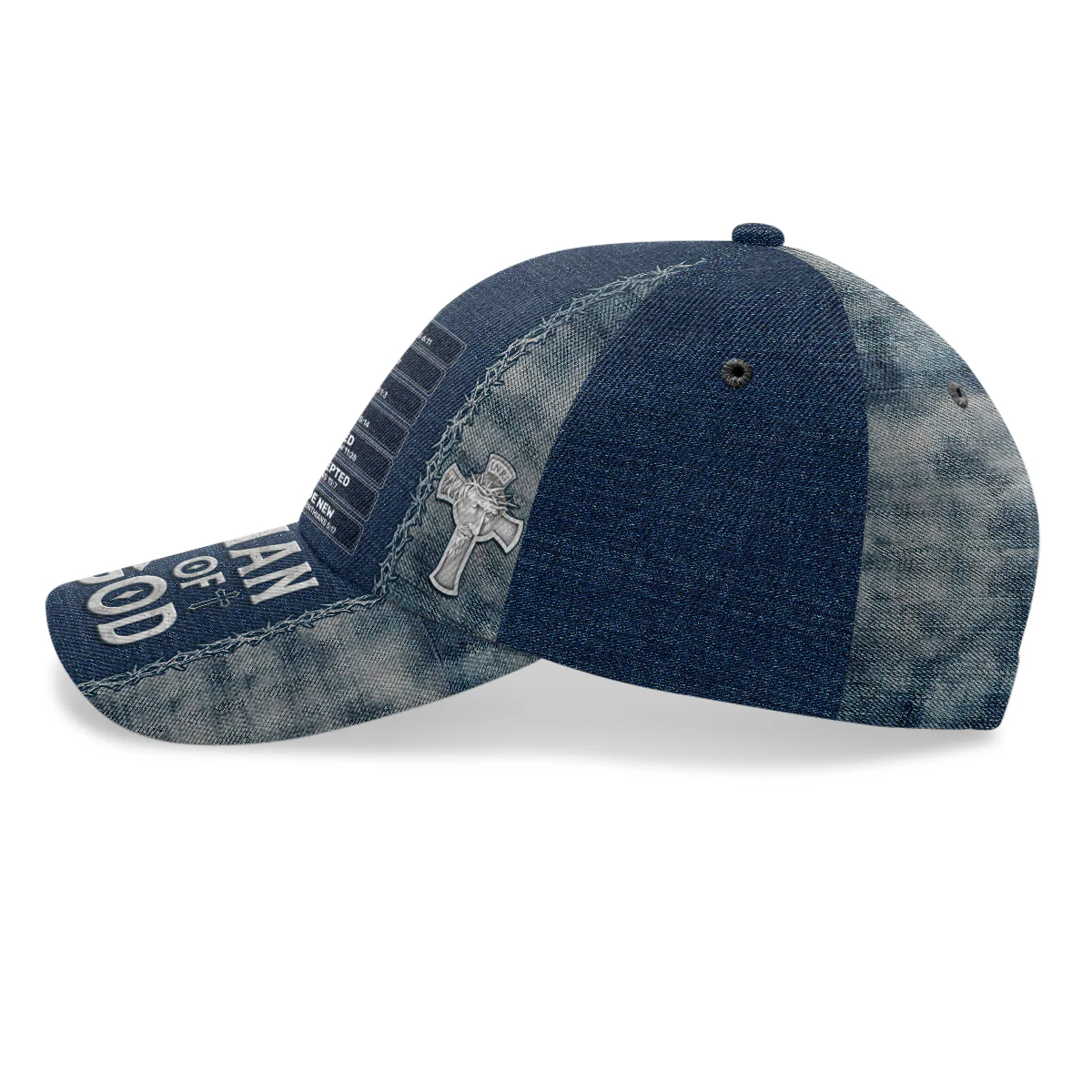 Man Of God - Personalized Classic Cap TD118 - Image 3