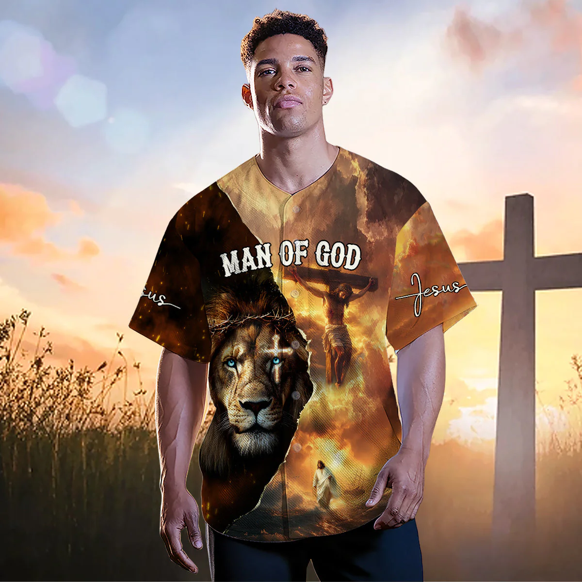Man Of God Redeemed Strength Baseball Jersey Bundle - Image 10