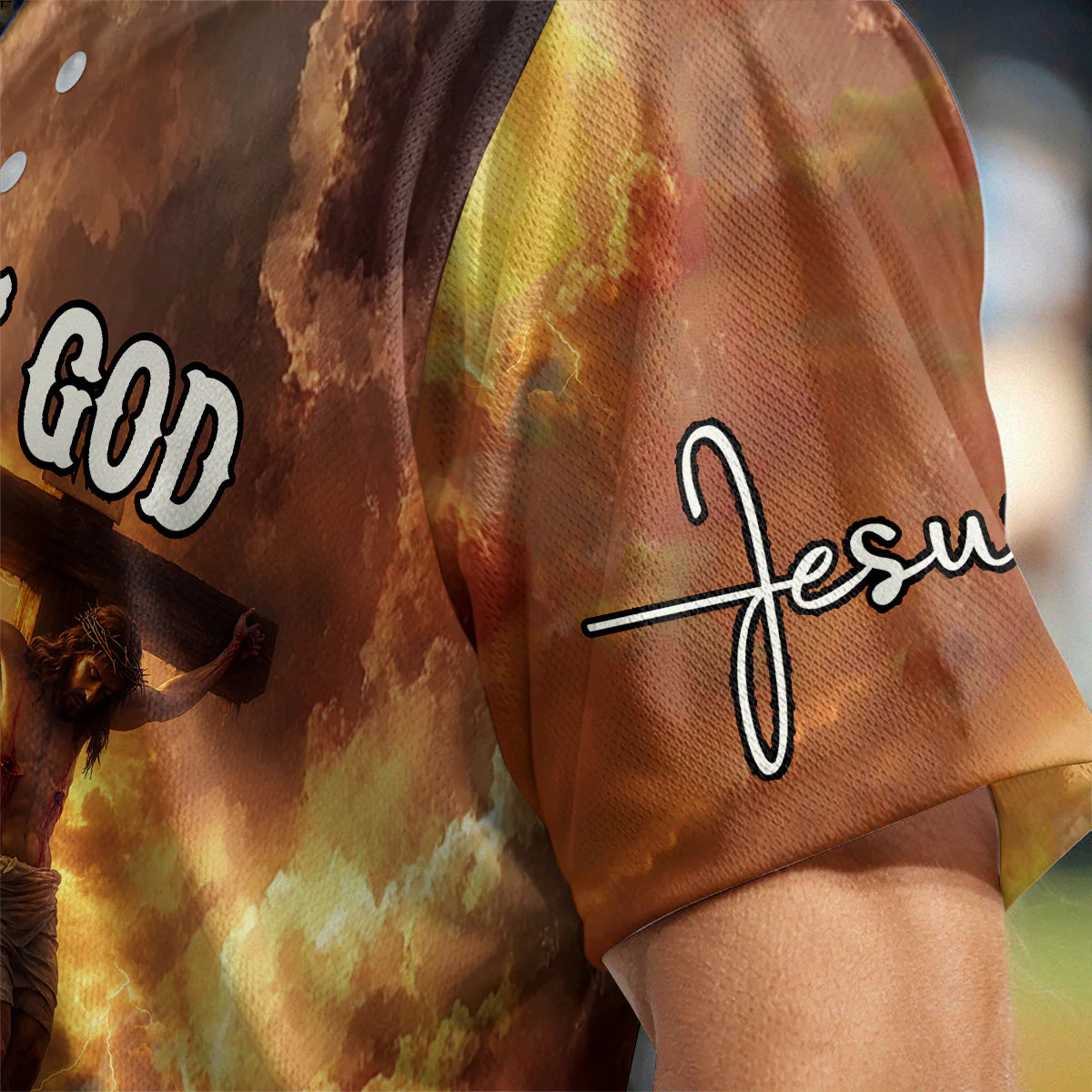 Man Of God Redeemed Strength Baseball Jersey Bundle - Image 6