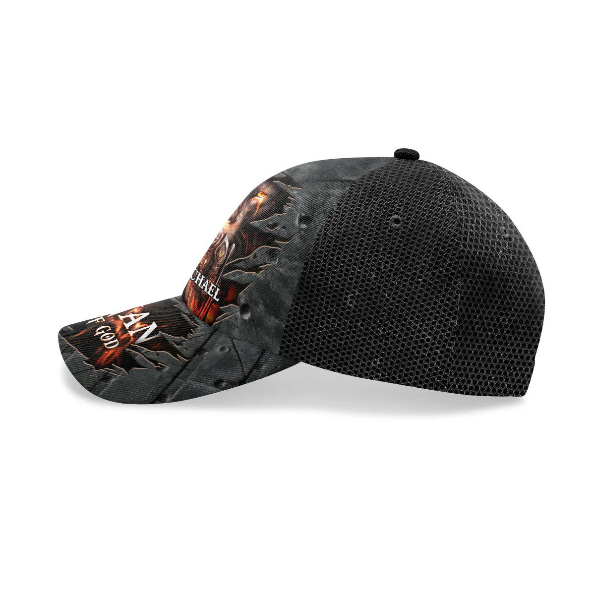 Man Of God Sodier Of Army - Personalized Classic Cap - Gift for Men, Dad, Grandpa, Husband, Father's Day Gift | NA94 - Image 3