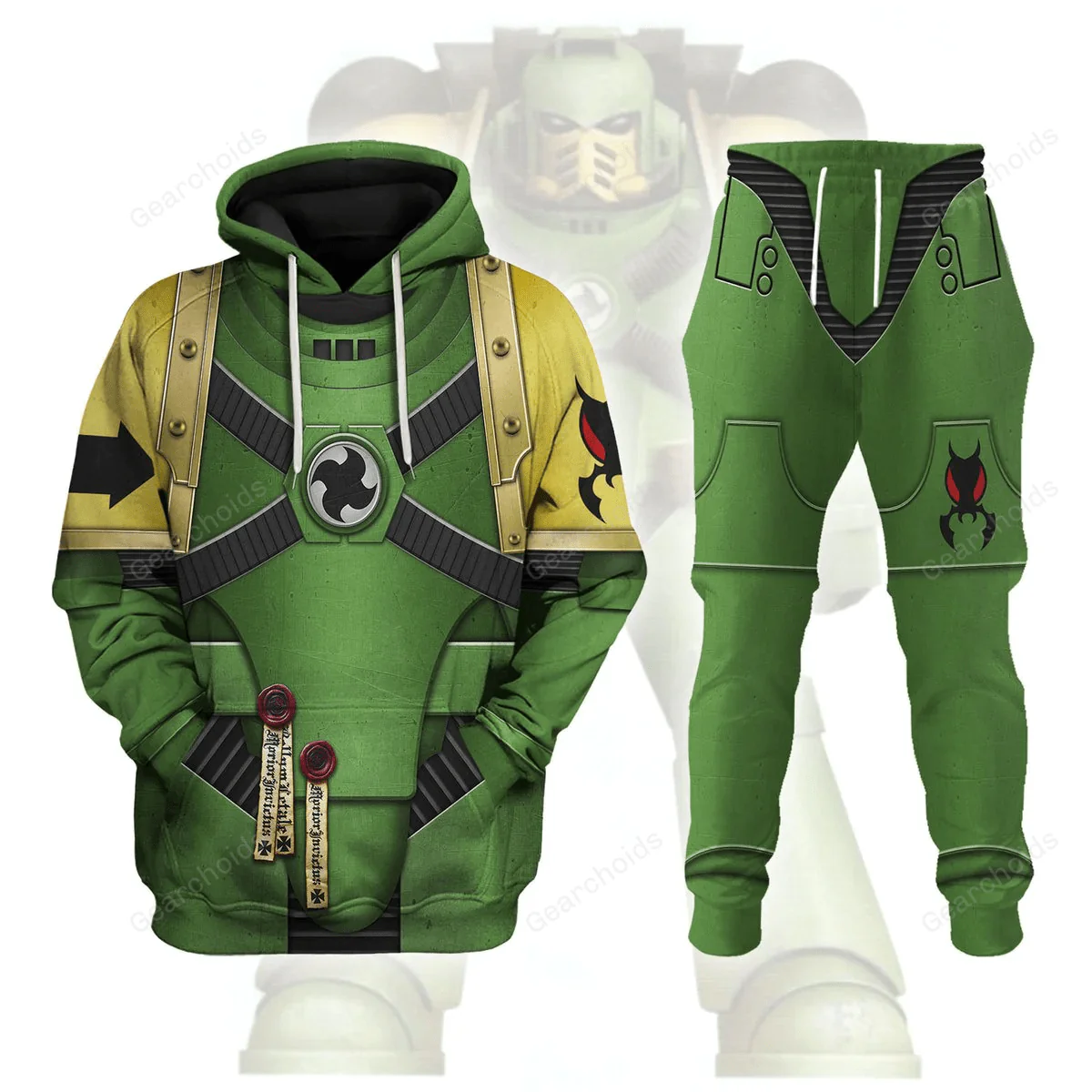 Mantis Warriors Mark IV Maximus Power Armor - Costume Cosplay Hoodie Sweatshirt Sweatpants CSWRH167